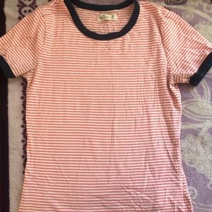 Hollister Striped Short-Sleeve